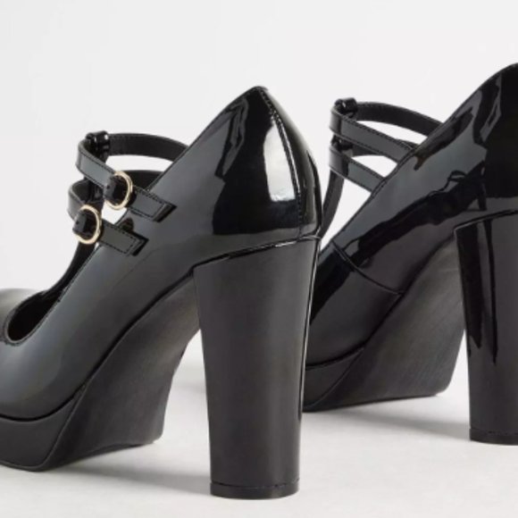 T-Strap Mary Jane Heel (WW) - Picture 3 of 3